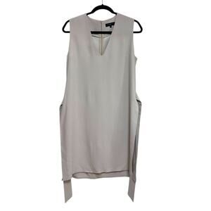 Antonelli Firenze V-Neck Split Hem Tunic Dress - Size 42 (US 6 - Small)